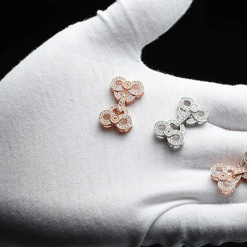 Kopča za izradu nalaza za nakit DIY biseri, narukvice, ogrlice, kopče, mikro popločani cirkon, kamenčić, bakar, metal