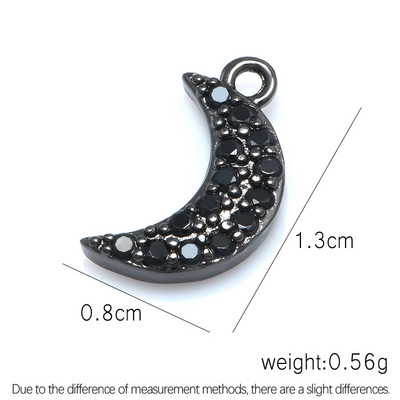 Moon Charms medálok Kiegészítők karkötőhöz Fülbevalók Ékszerek Csillagok Moon Round Charms Ékszer leletek nagykereskedés