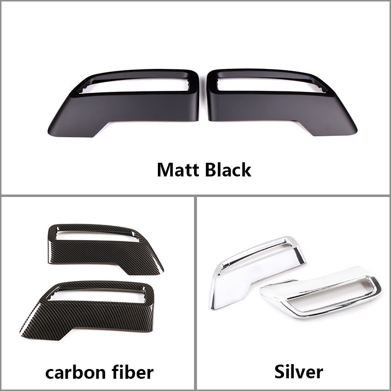 για Peugeot 3008 4008 5008 Allure 17-22 ABS Πίσω σιγαστήρας αυτοκινήτου Κάλυμμα σωλήνα εξάτμισης Κάλυμμα σωλήνα εξάτμισης Αυτοκόλλητα αξεσουάρ αυτοκινήτου