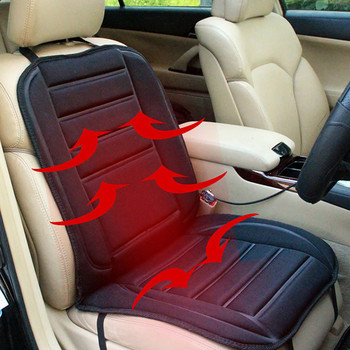 12V Отопляема калъфка за седалка за кола Нагревател за седалка По-топла зимна домакинска възглавница Cardriver Отопляема възглавница за седалка