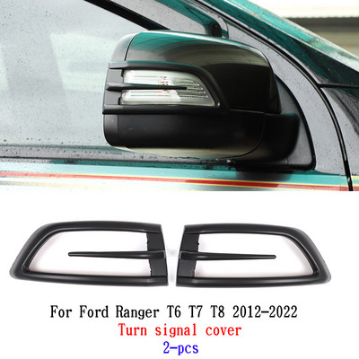 Skirta Ford Ranger Wildtrak T6 T7 T8 2012-22 Auto Styling ABS Matinė juoda Automobilio kėbulo puošyba Dangčio formavimas Lipdukas Automobilių priedai