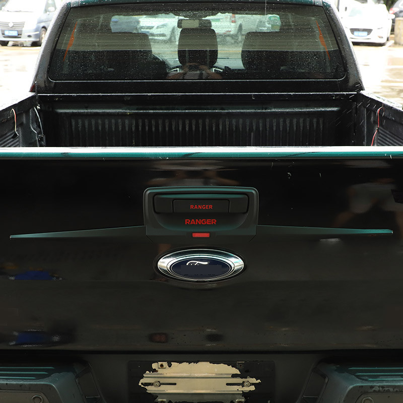 Skirta Ford Ranger Wildtrak T6 T7 T8 2012-22 Auto Styling ABS Matinė juoda Automobilio kėbulo puošyba Dangčio formavimas Lipdukas Automobilių priedai