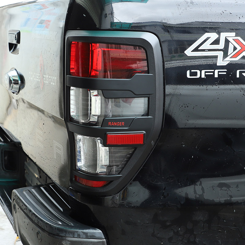 Skirta Ford Ranger Wildtrak T6 T7 T8 2012-22 Auto Styling ABS Matinė juoda Automobilio kėbulo puošyba Dangčio formavimas Lipdukas Automobilių priedai