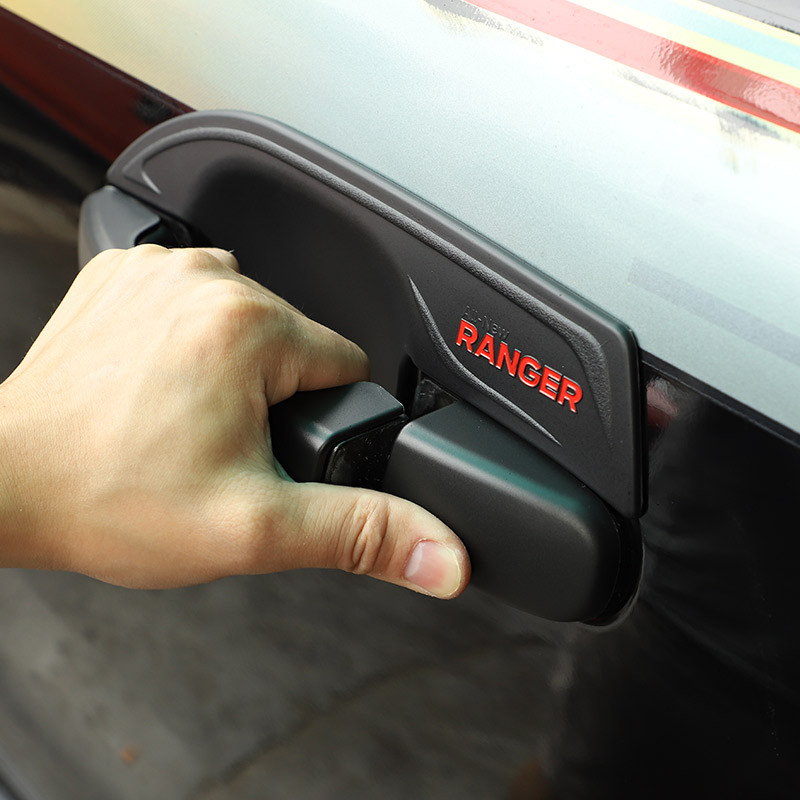 Skirta Ford Ranger Wildtrak T6 T7 T8 2012-22 Auto Styling ABS Matinė juoda Automobilio kėbulo puošyba Dangčio formavimas Lipdukas Automobilių priedai