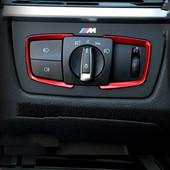 2x ABS naljepnica za podešavanje okvira prekidača prednjih svjetala za BMW F30 F31 F32 F34 3 4 F19A
