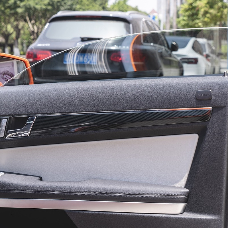 Rozsdamentes acél autó ajtólap dekorációs burkolat burkolat Mercedes Benz E osztályú Coupe W207 C207 2009-2013 belső kiegészítőkhöz
