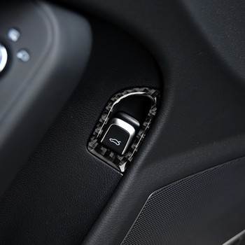 За Audi A4 B8 2009-2016 Оформление на автомобила Бутон за превключване на багажника Декорация на капака на рамката Аксесоари за автомобилен интериор