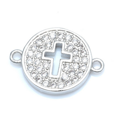 Szűz Mária Connector Charms kiegészítők ékszerkészítéshez barkácsolás kézzel készített karkötők vallási ékszer Ajándék