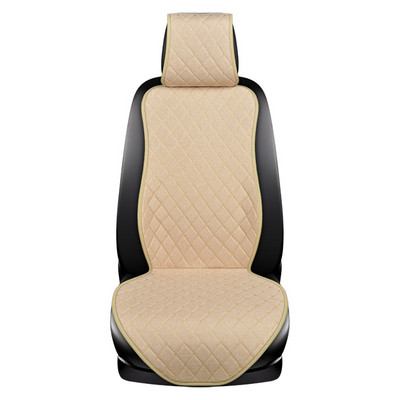 Husă pentru scaun auto din in Accesorii pentru mașină Spatar Tetiera Scaun din față Spate Talie Pernă lavabilă Covorașă Auto Four Seasons