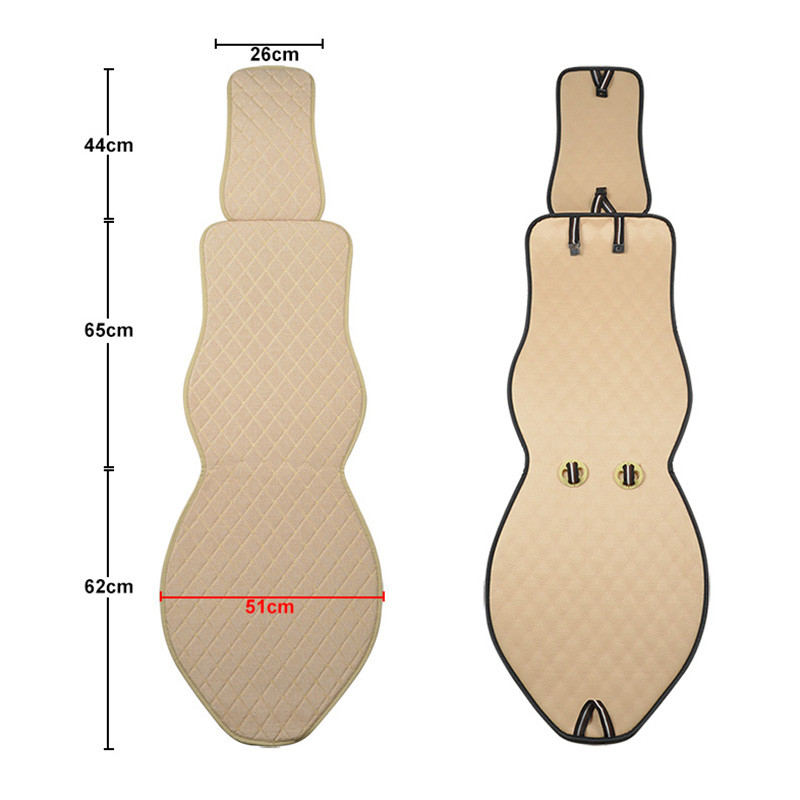 Husă pentru scaun auto din in Accesorii pentru mașină Spatar Tetiera Scaun din față Spate Talie Pernă lavabilă Covorașă Auto Four Seasons