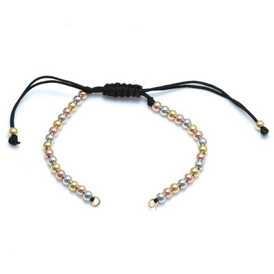 Jesus Christ Cross Connector Charms medál arany szál fekete kiegészítők ékszer karkötő készítéshez
