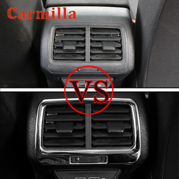 Стикери за декорация на капака на вентилационния отвор на задния климатик за Volkswagen VW Golf 7 GTI MK7 7.5 MK7.5 2013 - 2019 Car-Styling