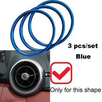 Автомобилен климатик AC вентилационен изходен пръстен за Mazda MX-5 MX5 mazda 2 CX-3 CX3 RF ND Автомобилни аксесоари