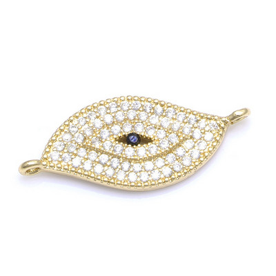 Conectori de ochi malefici Charmuri pentru accesorii Accesorii pentru realizarea de bijuterii Aur, argint, aur roz, brăţară, descoperiri de bijuterii DIY