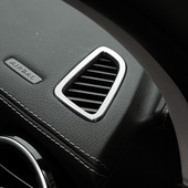 Rozsdamentes acél műszerfal légkondicionáló kimeneti keret díszítő burkolat burkolat Mercedes Benz C osztály W205 GLC X253 2015-2020