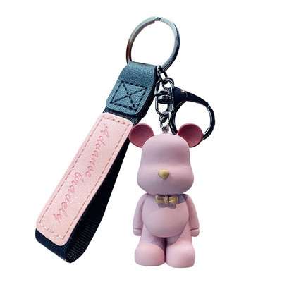 Auto Bear Doll Võtmehoidja Armas võtmehoidja Loomade Võtmehoidja Paelapaela kott Auto võtmehoidja hoidja Aksessuaarid Tüdrukutele Poistele Lastele Teismelistele