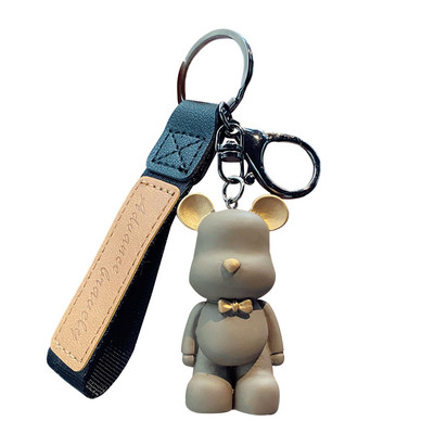 Auto Bear Doll Võtmehoidja Armas võtmehoidja Loomade Võtmehoidja Paelapaela kott Auto võtmehoidja hoidja Aksessuaarid Tüdrukutele Poistele Lastele Teismelistele