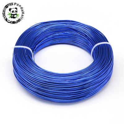 Aliuminio viela, skirta papuošalų dizainui gaminti „pasidaryk pats“ karolių apyrankė 0,8 mm 1 mm 1,5 mm 2 mm 3 mm minkšta karoliukų bonsai spalvota rankdarbių rėmelio viela