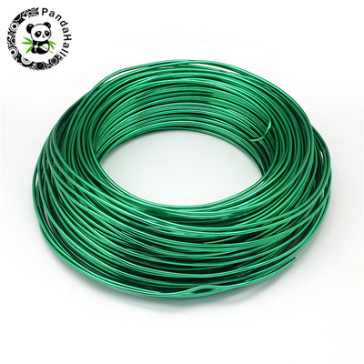 Aliuminio viela, skirta papuošalų dizainui gaminti „pasidaryk pats“ karolių apyrankė 0,8 mm 1 mm 1,5 mm 2 mm 3 mm minkšta karoliukų bonsai spalvota rankdarbių rėmelio viela