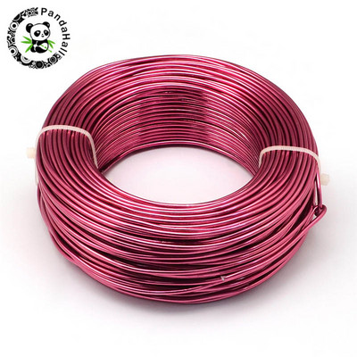 Aliuminio viela, skirta papuošalų dizainui gaminti „pasidaryk pats“ karolių apyrankė 0,8 mm 1 mm 1,5 mm 2 mm 3 mm minkšta karoliukų bonsai spalvota rankdarbių rėmelio viela