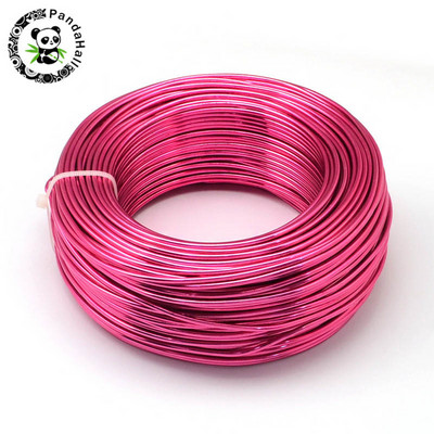 Aliuminio viela, skirta papuošalų dizainui gaminti „pasidaryk pats“ karolių apyrankė 0,8 mm 1 mm 1,5 mm 2 mm 3 mm minkšta karoliukų bonsai spalvota rankdarbių rėmelio viela