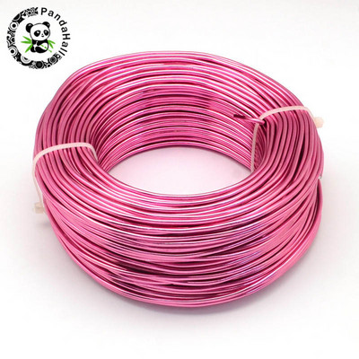 Aliuminio viela, skirta papuošalų dizainui gaminti „pasidaryk pats“ karolių apyrankė 0,8 mm 1 mm 1,5 mm 2 mm 3 mm minkšta karoliukų bonsai spalvota rankdarbių rėmelio viela