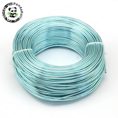 Aliuminio viela, skirta papuošalų dizainui gaminti „pasidaryk pats“ karolių apyrankė 0,8 mm 1 mm 1,5 mm 2 mm 3 mm minkšta karoliukų bonsai spalvota rankdarbių rėmelio viela