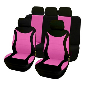 KBKMCY Ροζ καλύμματα καθισμάτων αυτοκινήτου για γυναίκες Ανδρικά για VW touareg suv phaeton tiguan polo beetle golf plus scirocco