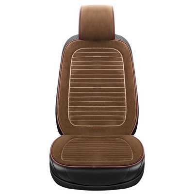 Ζεστό κάλυμμα καθίσματος αυτοκινήτου Προστατευτικό μονό μπροστινό κάθισμα Μαξιλάρι χειμερινού εσωτερικού αξεσουάρ Γενική εφαρμογή για αυτοκίνητα