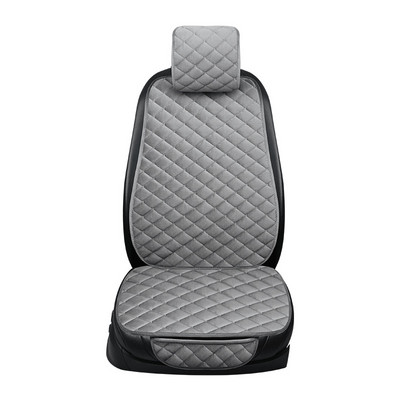 Universal χειμερινό ζεστό κάλυμμα καθίσματος αυτοκινήτου Αντιολισθητικό μαξιλάρι εμπρός πίσω καθίσματος Αναπνεύσιμο μαξιλαράκι Προστατευτικό κάλυμμα καθίσματος αυτοκινήτου