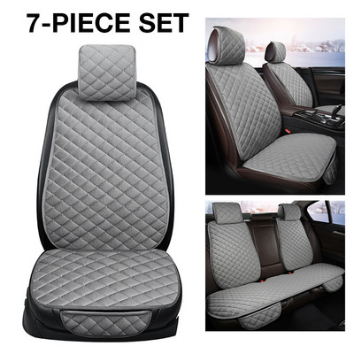 Universal χειμερινό ζεστό κάλυμμα καθίσματος αυτοκινήτου Αντιολισθητικό μαξιλάρι εμπρός πίσω καθίσματος Αναπνεύσιμο μαξιλαράκι Προστατευτικό κάλυμμα καθίσματος αυτοκινήτου