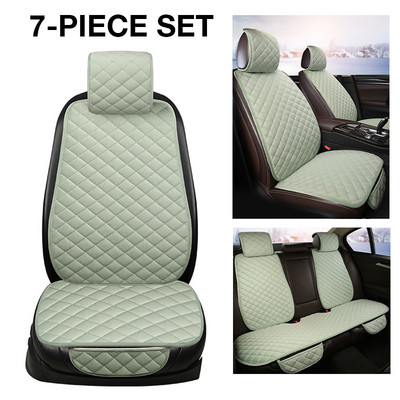 Universal χειμερινό ζεστό κάλυμμα καθίσματος αυτοκινήτου Αντιολισθητικό μαξιλάρι εμπρός πίσω καθίσματος Αναπνεύσιμο μαξιλαράκι Προστατευτικό κάλυμμα καθίσματος αυτοκινήτου