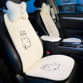 2023 New Arrival Winter plüss Four Seasons Ins Cute báránygyapjú üléshuzat Háromrészes autósülés párna univerzális