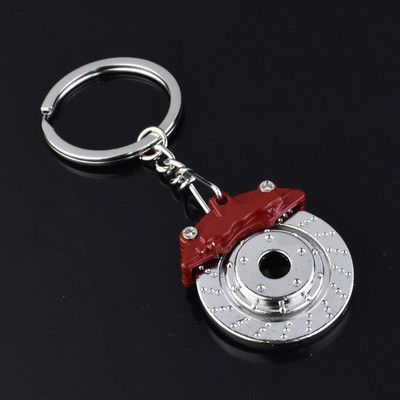 Új univerzális autóház Cool Gunmetal Spinning Turbo kulcstartó turbófeltöltő Kulcstartó Kreatív Design Auto Stílusos Kiegészítők
