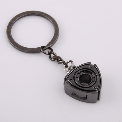 Új univerzális autóház Cool Gunmetal Spinning Turbo kulcstartó turbófeltöltő Kulcstartó Kreatív Design Auto Stílusos Kiegészítők