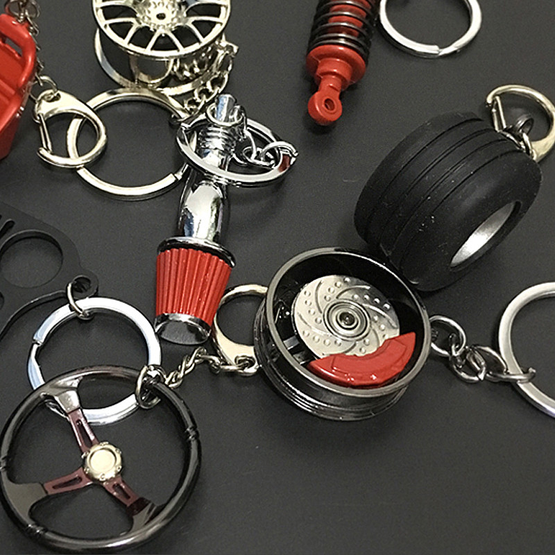 Nagyszerű ajándék JDM versenyrajongóknak Driver Wakaba Mark autós kulcstartó autóalkatrész modell kulcstartó gyűrű kulcstartó autós kulcstartó férfiaknak
