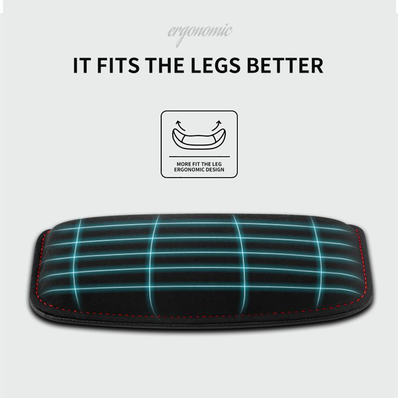 Patogi zomšinė automobilio pagalvė automobilio kelių pagalvėlė automatinė pagalvėlė elastinga atminties putų kojų pagalvėlė galvos atrama automobilyje priedai