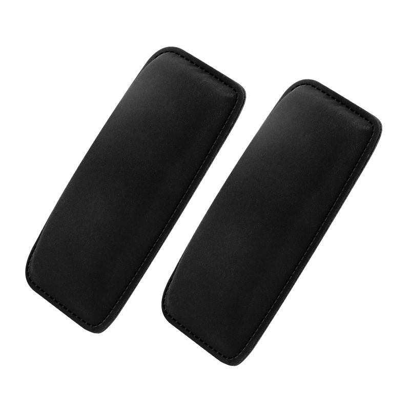 Patogi zomšinė automobilio pagalvė automobilio kelių pagalvėlė automatinė pagalvėlė elastinga atminties putų kojų pagalvėlė galvos atrama automobilyje priedai