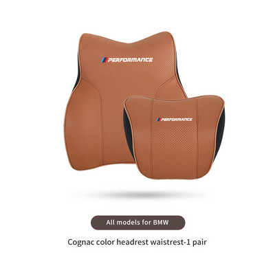 PU oda BMW galvos atramos pagalvės pagalvėlės galvos atramos apsauga automobiliui sėdynės kaklo atramos atmintis Aukščiausios kokybės interjero priedai