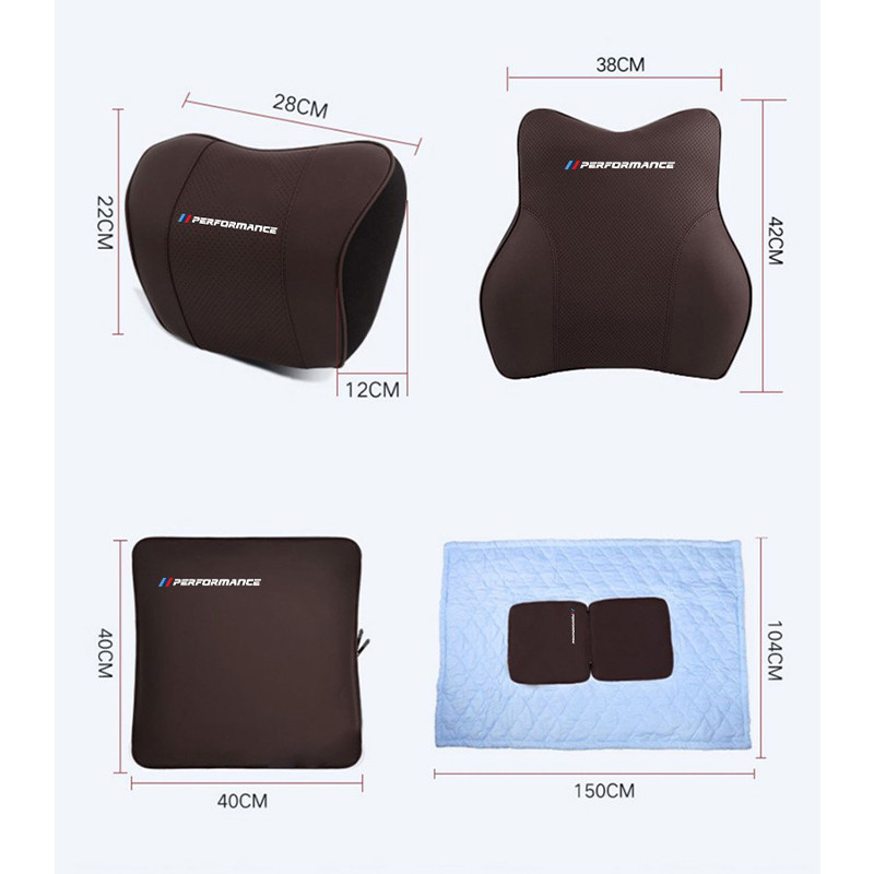 PU oda BMW galvos atramos pagalvės pagalvėlės galvos atramos apsauga automobiliui sėdynės kaklo atramos atmintis Aukščiausios kokybės interjero priedai