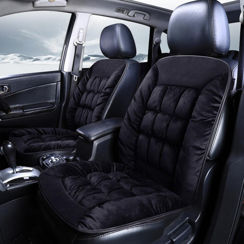 Toamnă Iarnă Husă pentru scaunul din față universală din pluș Pernă Covoraș auto moale Covoraș confortabil toamnă iarnă Păstrați căldura Husă scaun auto