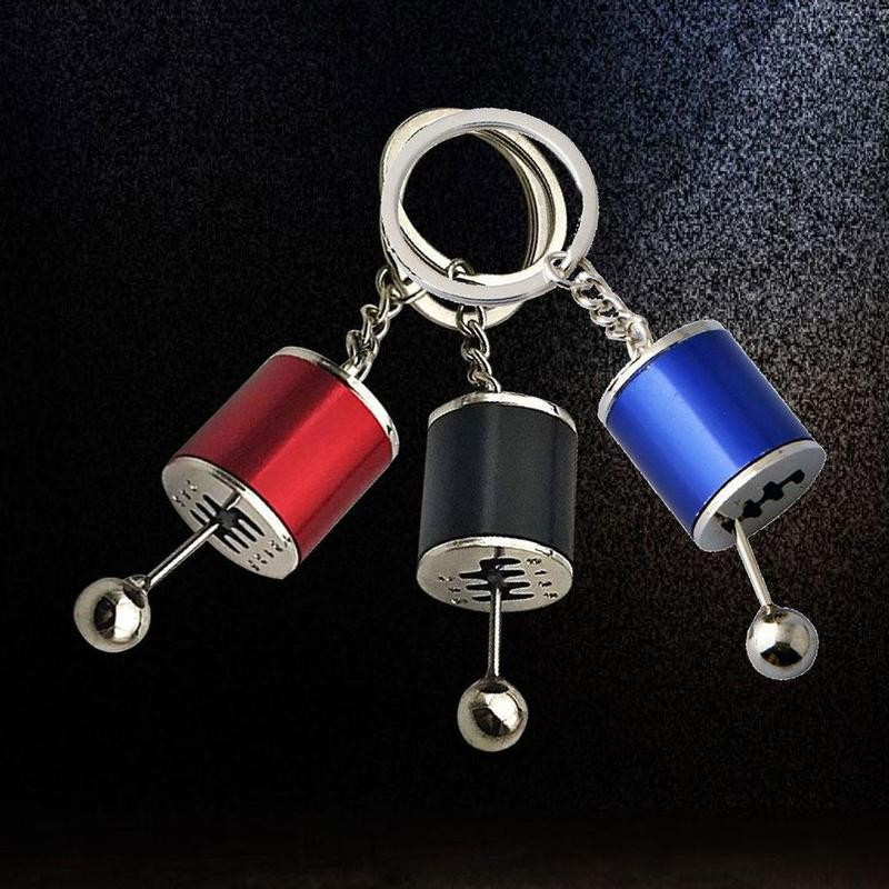 Privjesak za ključeve mjenjača u 5 boja Privjesak za ključeve glave zupčanika Ručica ručnog mjenjača Metalni privjesak za ključeve Metalni privjesak za ključeve za ugradnju automobila