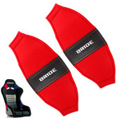 2db BRIDE jdm Style Racing Full Bucket Seat Oldalhuzat Védő Combpárna Pamut Javítás Dekorációs Párna Autós Kiegészítők