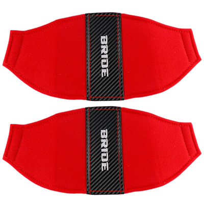 2db BRIDE jdm Style Racing Full Bucket Seat Oldalhuzat Védő Combpárna Pamut Javítás Dekorációs Párna Autós Kiegészítők