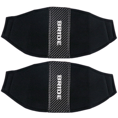 2db BRIDE jdm Style Racing Full Bucket Seat Oldalhuzat Védő Combpárna Pamut Javítás Dekorációs Párna Autós Kiegészítők