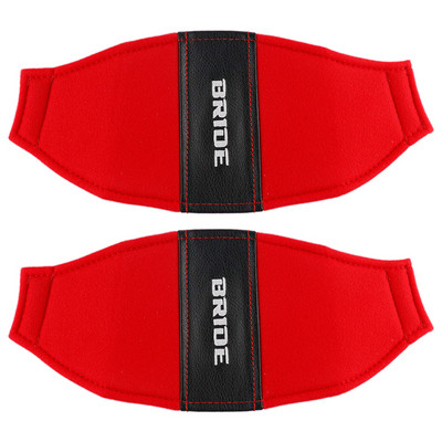 2db BRIDE jdm Style Racing Full Bucket Seat Oldalhuzat Védő Combpárna Pamut Javítás Dekorációs Párna Autós Kiegészítők