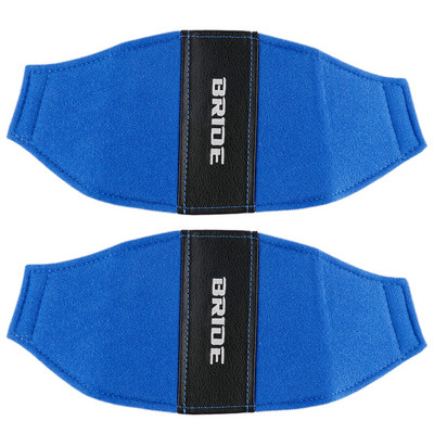 2db BRIDE jdm Style Racing Full Bucket Seat Oldalhuzat Védő Combpárna Pamut Javítás Dekorációs Párna Autós Kiegészítők