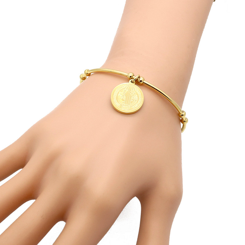 10 τμχ Θρησκευτικό ανοξείδωτο μενταγιόν Virgin Mary Jesus Christian Charm μενταγιόν DIY For Jewelry Makings Connectors Αξεσουάρ