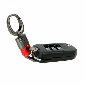 Ключодържател за кола Метален кожен ключодържател Каишка за ключове за кола Ключодържатели Аксесоари за интериорна декорация на кола Бизнес подарък