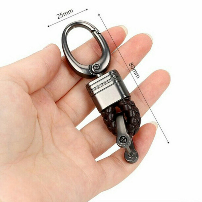 Breloc auto Breloc din piele metalică curea chei mașini brelocuri breloc accesorii decorațiuni interioare mașini cadou de afaceri